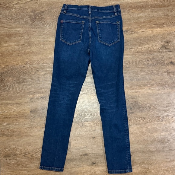 BDG Urban Outfitters Dark Blue High-Rise Twig Jeans - Picture 7 of 8